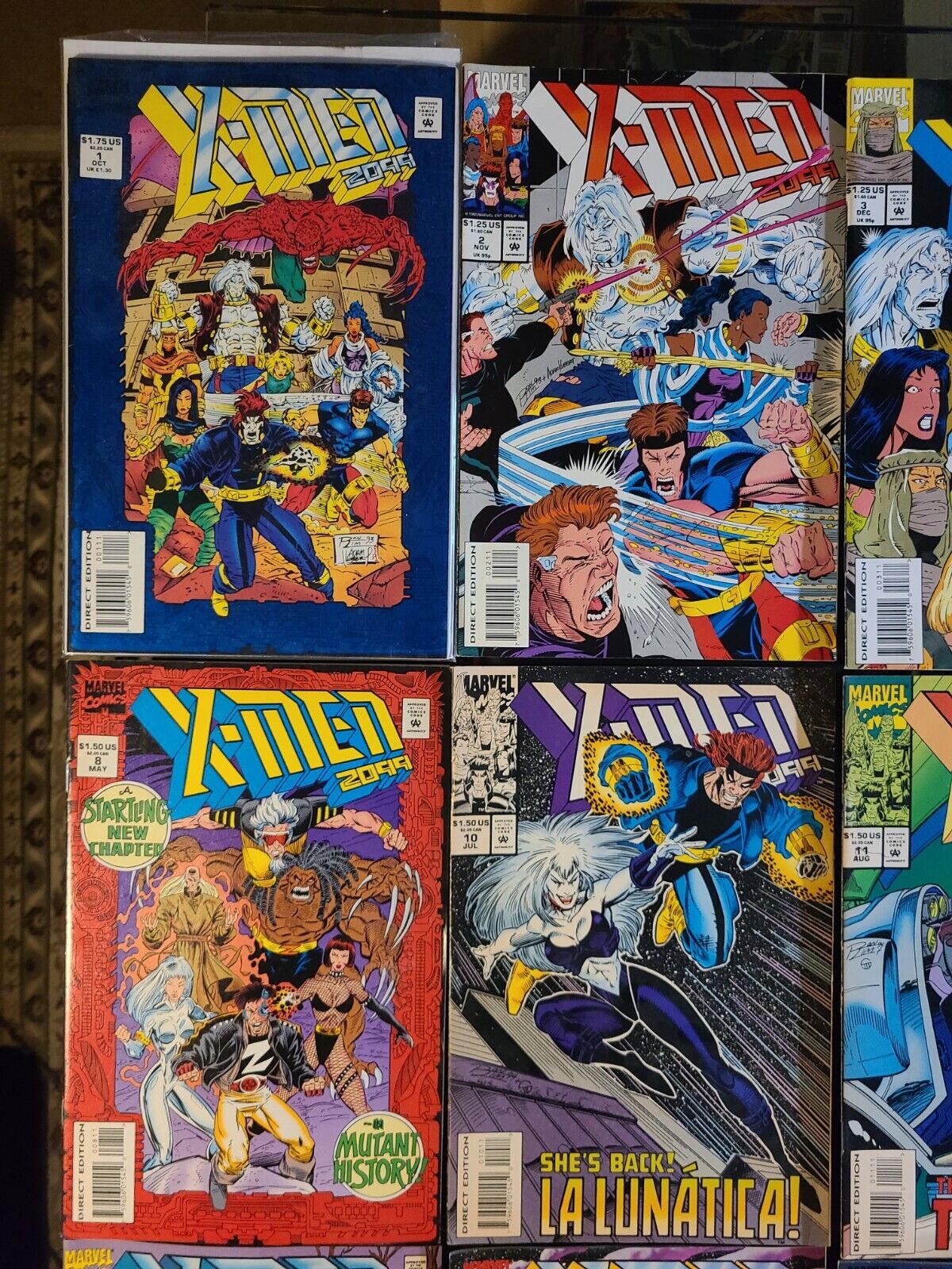 X-Men 2099 #1-8, 10-16, 20-24, 26, 34 (Marvel 1993) Lot Of 22