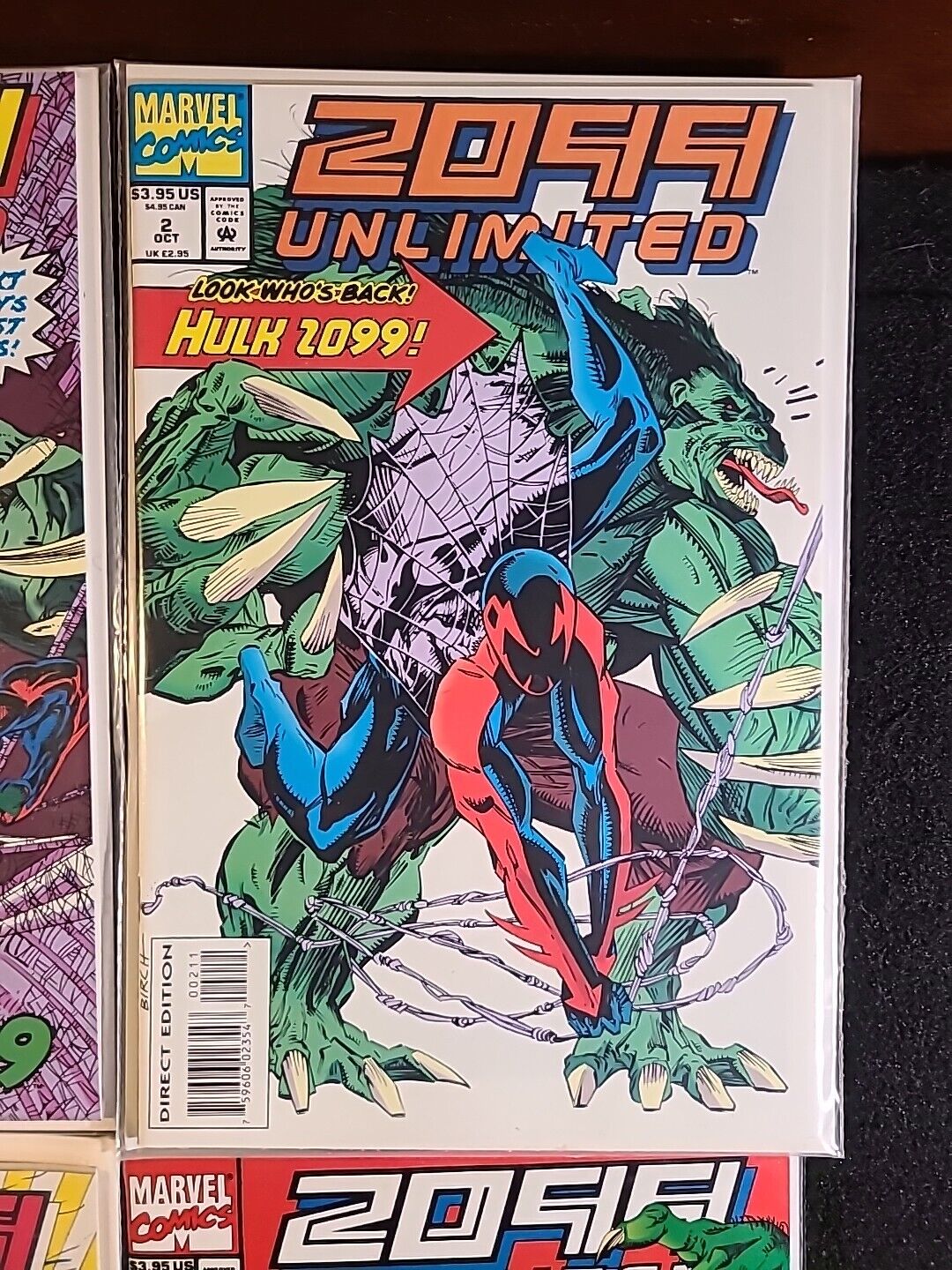 2099 Unlimited #1-4 1993 Marvel Comics Hulk 2099 Lot of 4