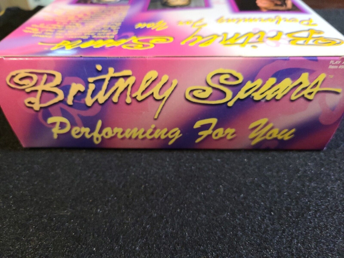 Rare Britney Spears Doll Performing For You 42nd Grammys 2000 Play Along Orange