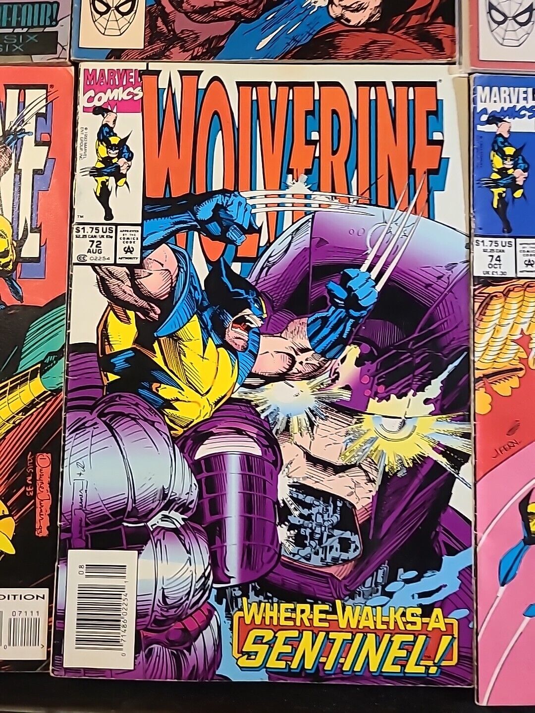 Lot Of 8 Wolverine #16, 18, 21, 24, 71, 72, 74, 75 (1989-1993, Marvel)