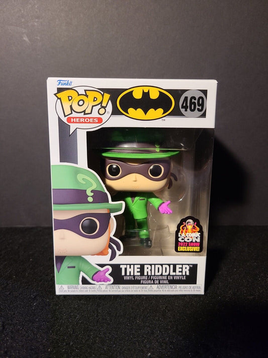 The Riddler Funko Pop! 469 LA Comic Con Exclusive