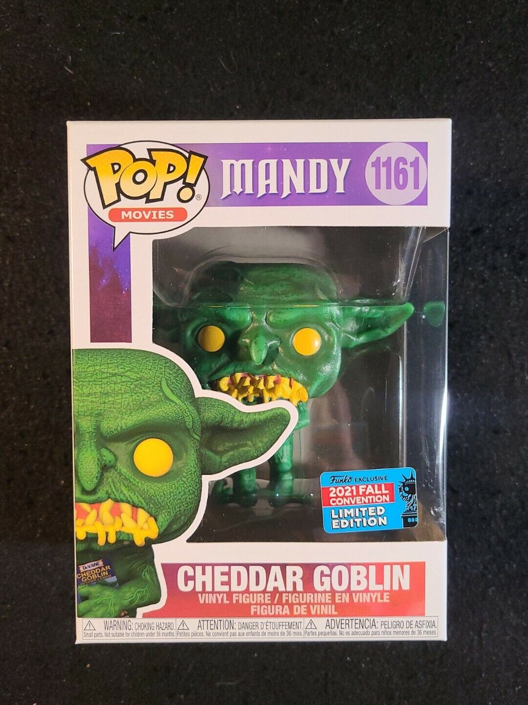 Funko Pop! Movies Mandy 2021 Fall Exclusive Cheddar Goblin #1161