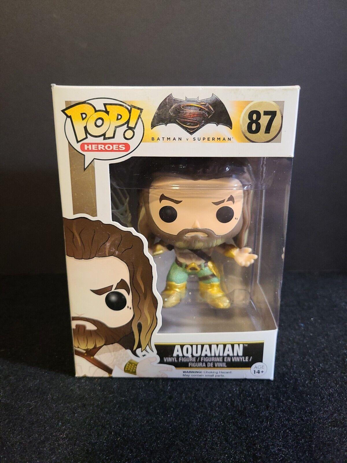 Aquaman Funko Pop #87 DC Comics Batman Vs Superman