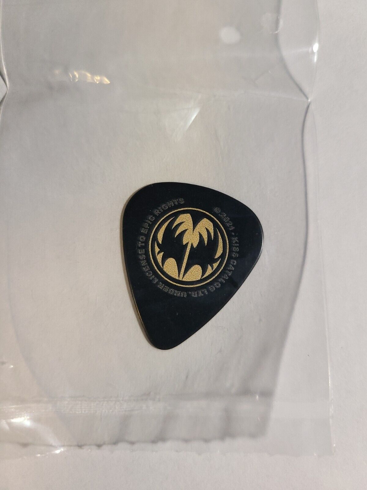 KISS Cold Gin Guitar Pick Gene Simmons 2021 New Sealed Rare