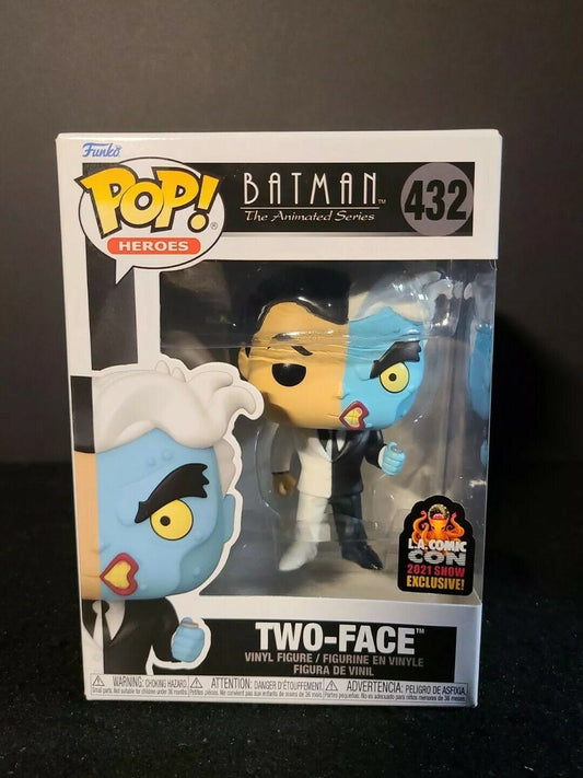 Two-Face #432 Los Angeles Comic-Con 2021 Exclusive Funko Pop Brand New