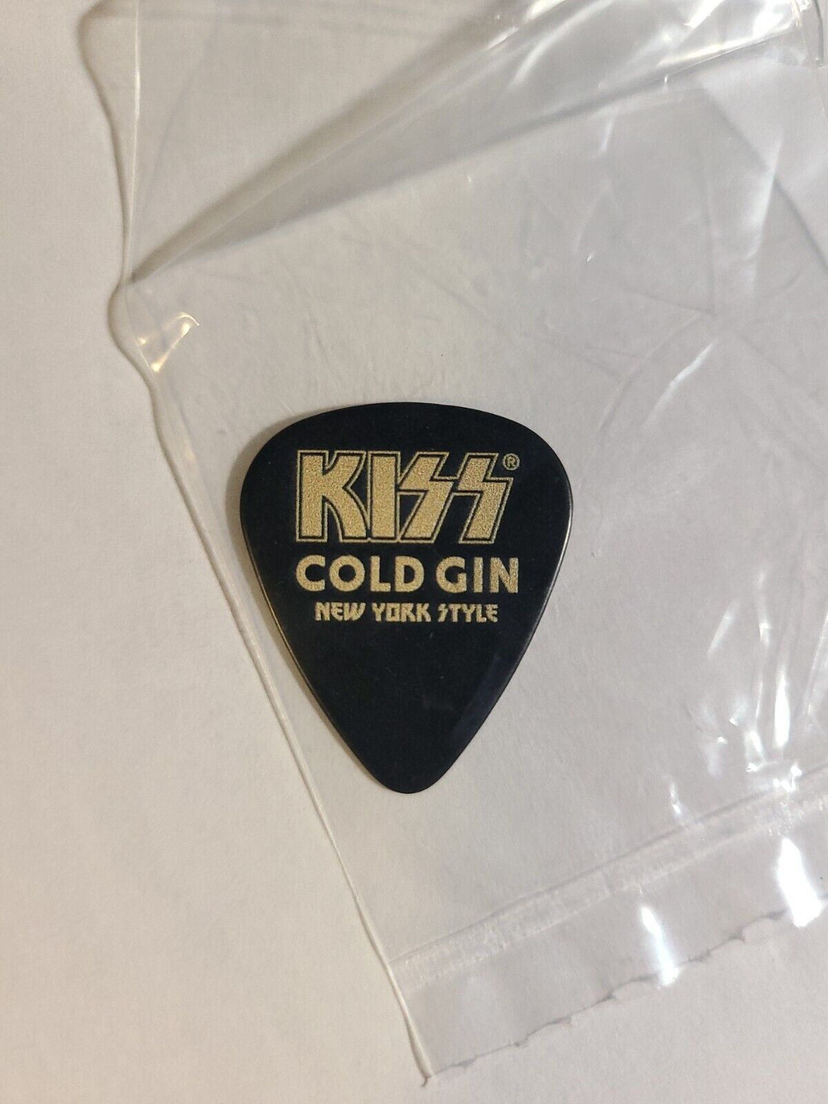 KISS Cold Gin Guitar Pick Paul Stanley 2021 New Sealed Rare